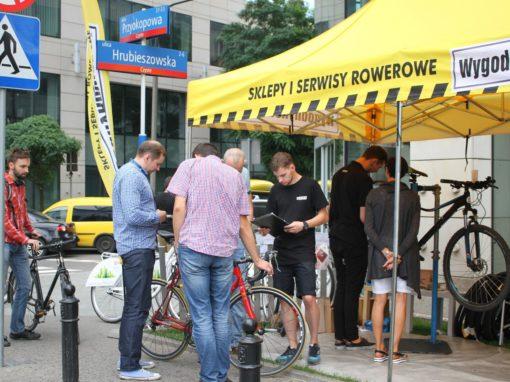 Mobilny Serwis Rowerowy dla Najemców budynku Crown Point