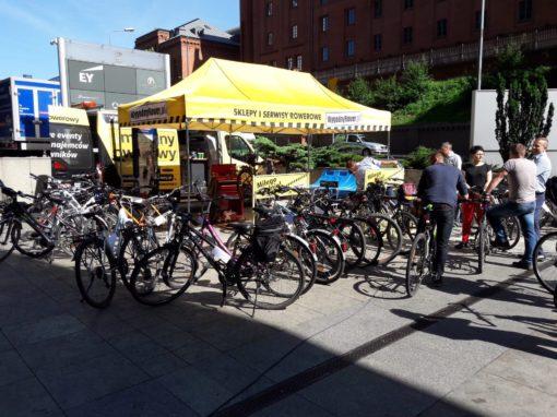 Mobile Bike Service for BZWBK in Poznań