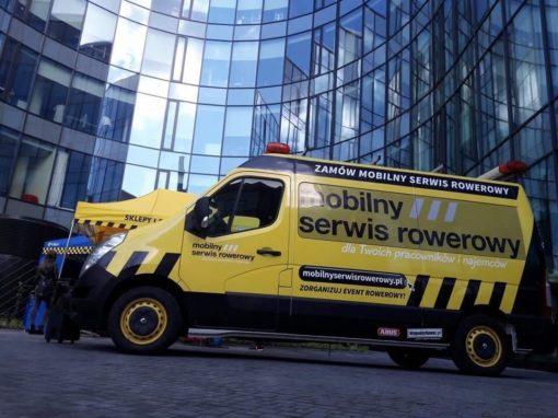 Mobile Bike Service for mBank Łódź Employees