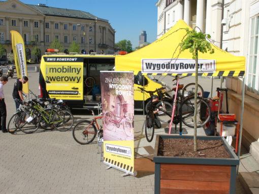 Mobilny Serwis Rowerowy dla Pracowników mBank w Warszawie